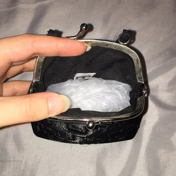 Milano Silky Glittery Night-Out Wristlet - Picture 7 of 17